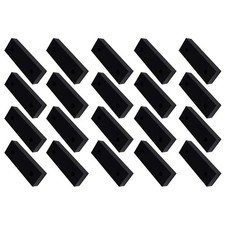 10 PACK 20 Pieces 6"x2"x1" Machined Aluminum 6061 Soft Jaws Kurt 6" Vise