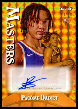 2024-25 Finest Masters Autos Gold Geometric Refractors #MAPD Pacome Dadiet/50