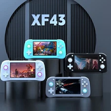 128GB, 4.3inch Retro Handheld Game Console IPS Video Consoles Stick 18000+ Games