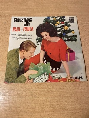 7'' PAUL AND PAULA EP *White Christmas/Jingle Bell Rock/Winter Wonderland/Holiday