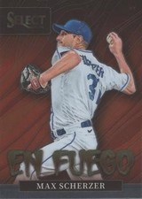 2022 Panini Select #EF25 Max Scherzer En Fuego