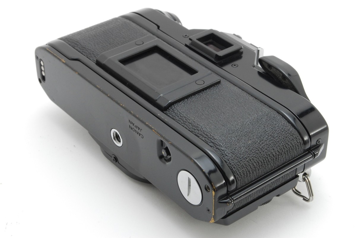 NEAR MINT] Canon AE-1 Program SLR Black FD 50mm F/1.4 S.S.C. SSC