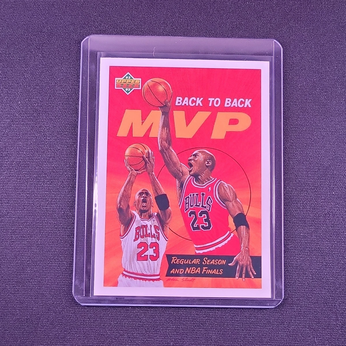 Michael Jordan Basketball 1992-93 Season Sports Trading Card