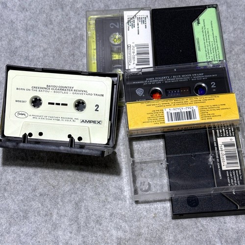Creedence Clearwater Revival & John Fogerty Cassette Tapes Lot - Rock - Foto 3 di 4