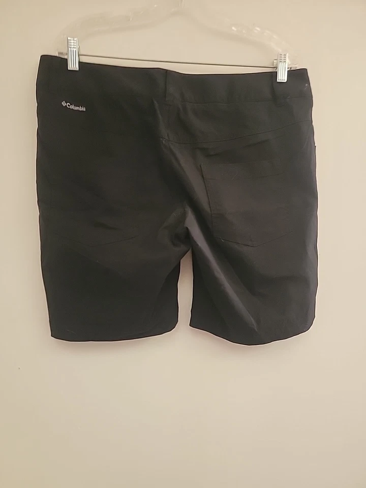 Pantalones Cortos de Senderismo Columbia Omni Shield Para Mujer Talla 12 Negros Repelencia Avanzada Foto 2 de 4