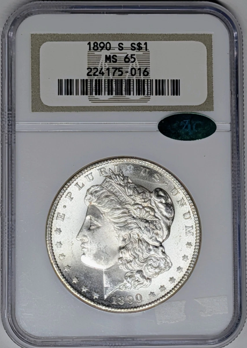 1890 Year Grade MS 65 Morgan Dollars (1878-1921) for sale | eBay