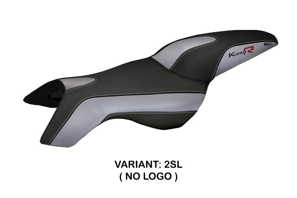 BMW K1300R 2009-2012 2013 2014 2015 2016 Seat Cover Tappezzeria Silver Black - Изображение 3 из 4