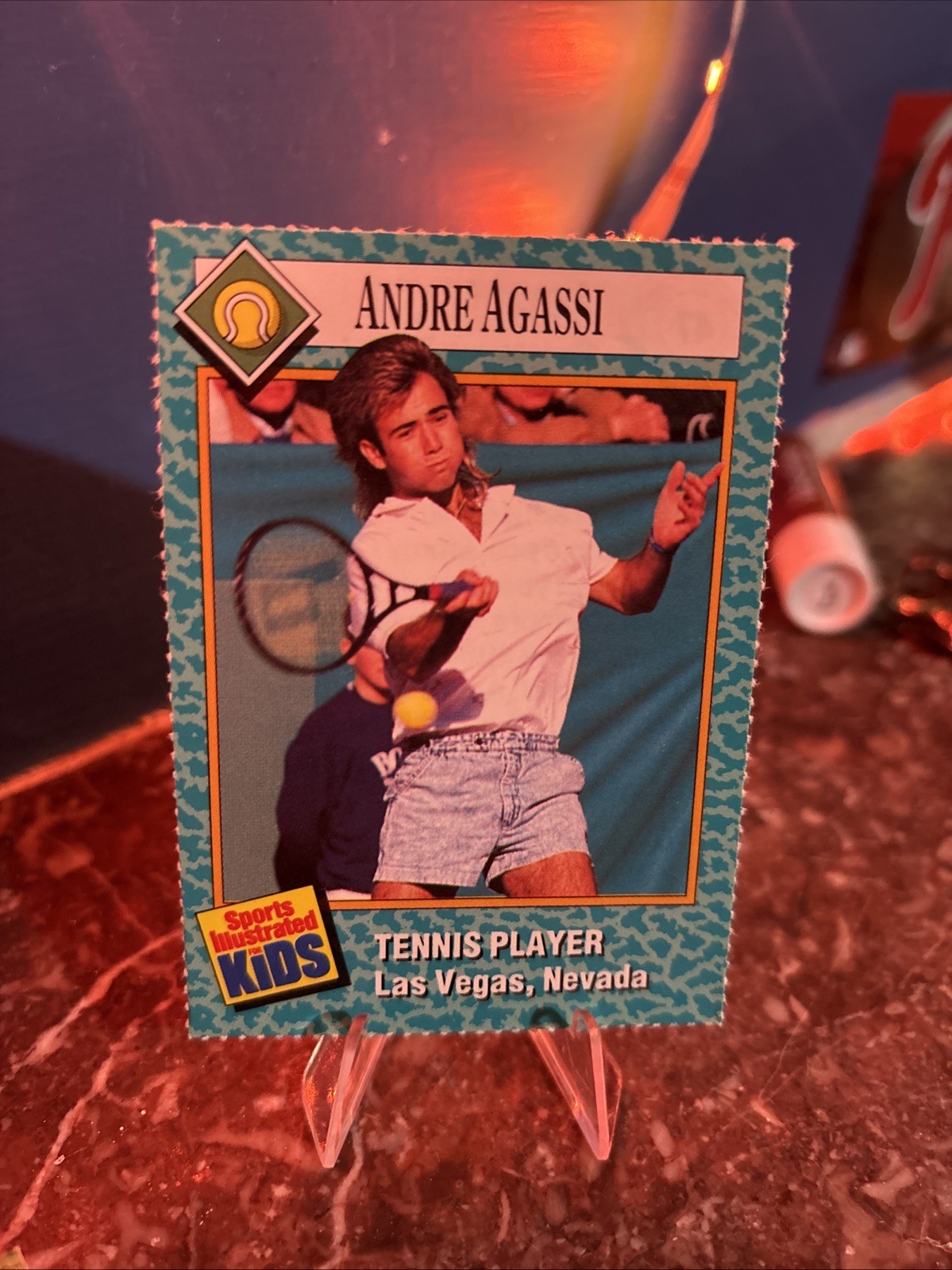 1989 Sports Illustrated for Kids Series 1 - Andre Agassi #47