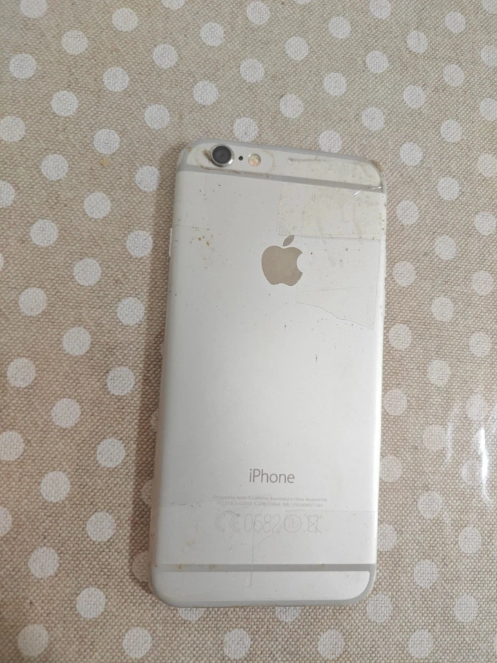 Apple iPhone 6 A1586 16gb Bianco Argento Silver 3670 LEGGERE DESCRIZIONE - Immagine 3 di 4