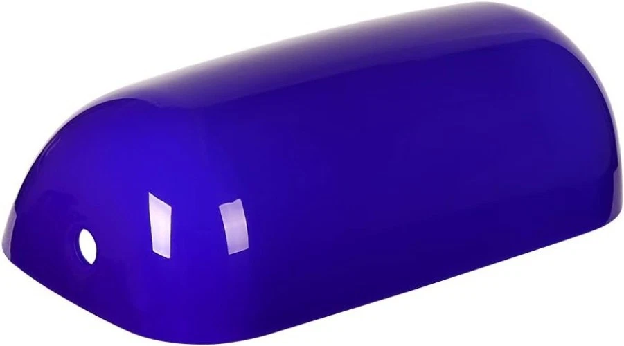 Capa de substituição para abajur Glass Bankers, L8.85 W5.11 azul - Imagem 4 de 4