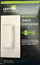 LEVITON DAWSC-1RW DECORA SMART WIFI ANYWHERE COMPANION SWITCH WHITE
