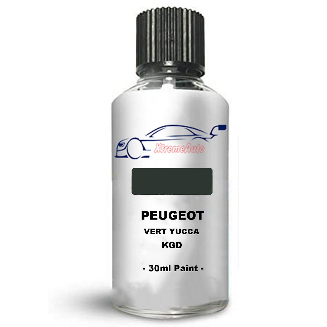 Touch Up Paint For Peugeot Partner Vert Yucca Kgd Stone Chip Brush