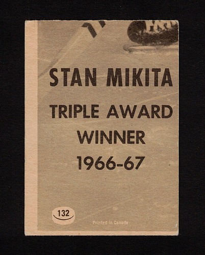 1967-68 NORM ULLMAN AS #132 Topps HALL OF FAME Star KEY LAST In Set Hockey Card - Picture 2 of 2