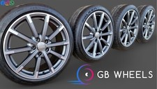 Genuine Audi A3 S3 Black Edition 18" Alloy Wheels 8V0601025AR 8V0601025AQ