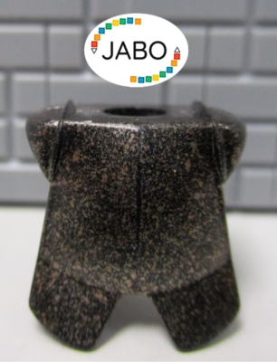 N8/53) LEGO Chest Armor 2587 Speckle Black Copper from Castle