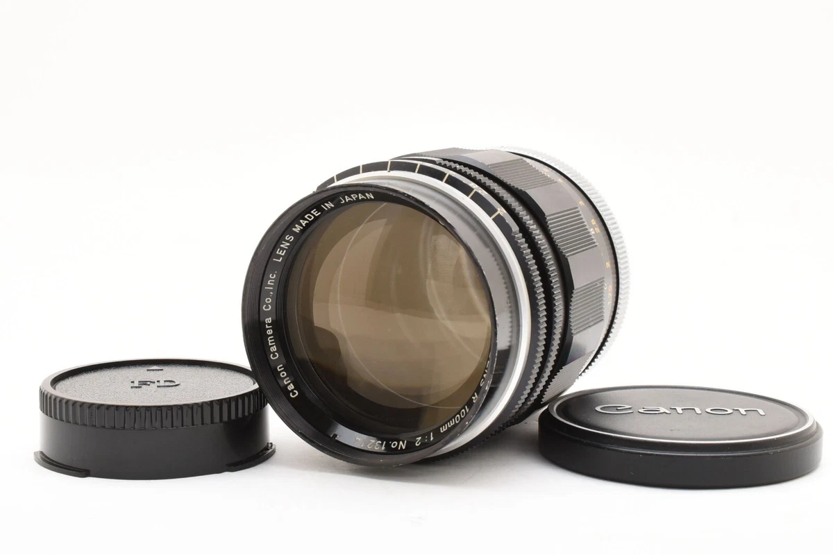 Canon f/2 Camera Lenses 100mm Focal for sale | eBay