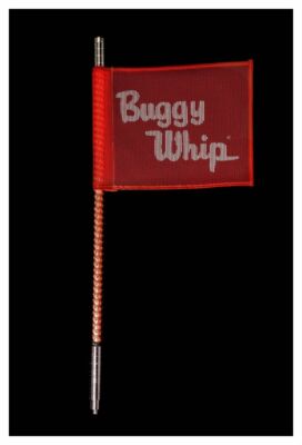 Buggy Whip 2' LED Offroad Whip Light-Red, Quick Release; BWLED2RQ