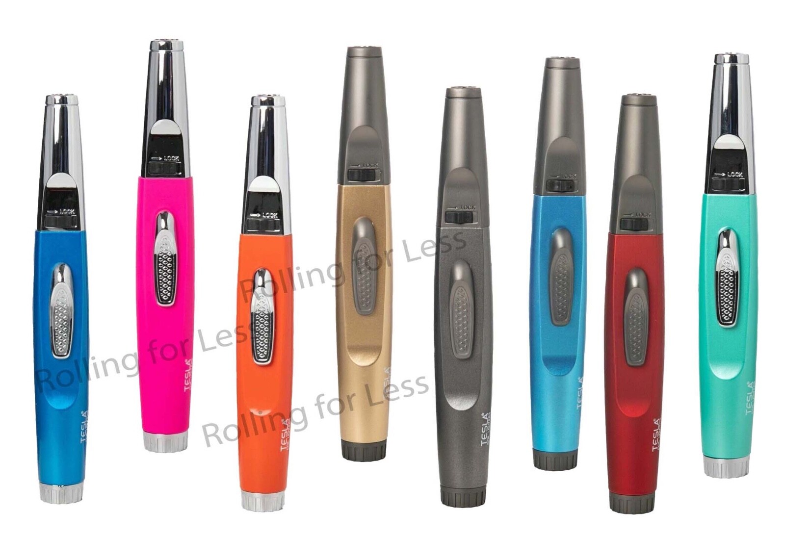 TESLA® Coil Lighters Single Flame Pencil  Torch Lighter