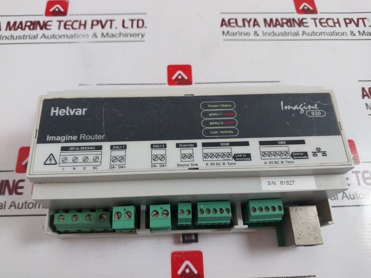 HELVAR 920 Imagine Router with SDIM DMX 85-264VAC 45Hz-65Hz | eBay