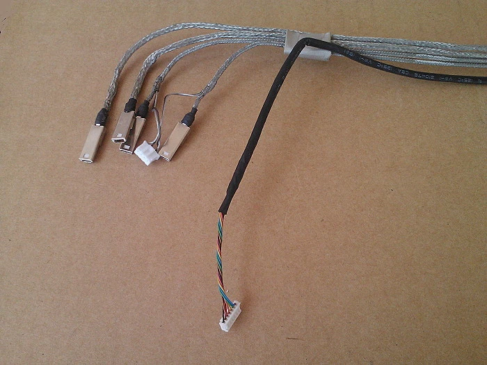 Apple 23" A1082 Cinema HD Display DVI USB FIREWIRE CABLE assembly - Image 3 of 3