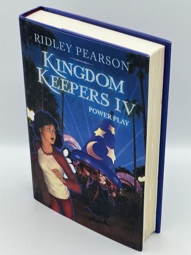 Ridley Pearson - Kingdom Keeper IV: POWER PLAY - SIGNED First Edition HC/DJ 2011