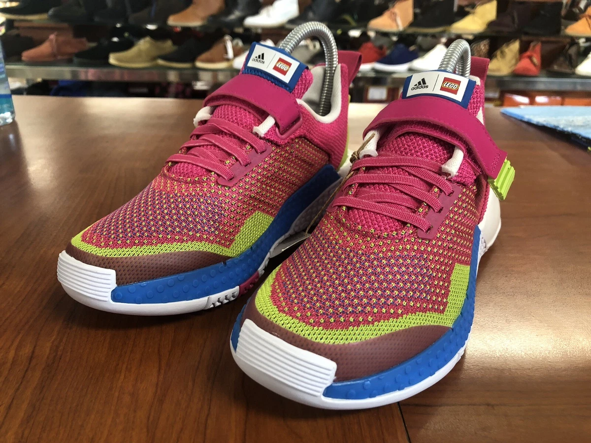 Adidas Lego Sport Pro EL Size 3 Girls Multicolor Running Sneakers