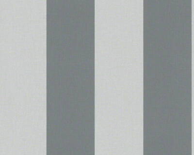 A.S. Création Vliestapete Simply Stripes 1815-89 Blockstreifen Hellgrau-Grau