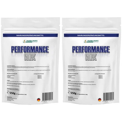2 mal Performance NOX Arginin, Beta-Alanin, Citrullin, Creatin z. Muskelaufbau