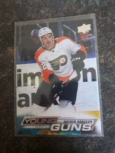 2022-23 Upper Deck Series 1 Young Guns YG Hayden Hodgson RC Card# 207