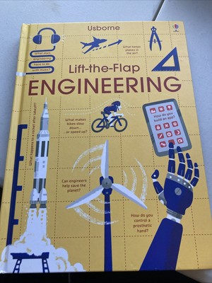 Lift-The-Flap Engineering IR by Rose Hall Alex Lee (2019, Hardcover) Kids STEM