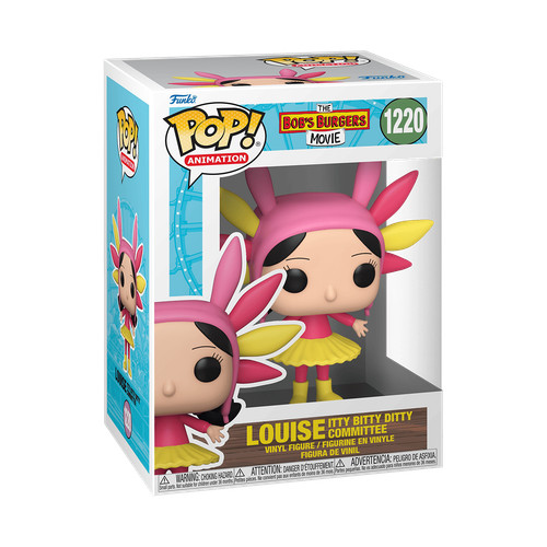 Funko Pop! Animation: Bob’s Burgers - Band Louise Bobs Burgers Movie 1220