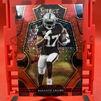2022 Panini Select Prizm Red Disco Prizm 22/49 Davante Adams #152