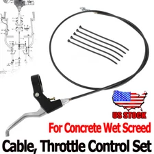 For Concrete Wet Screed Throttle Cable Assy Aluminum Throttle Control Lever USA