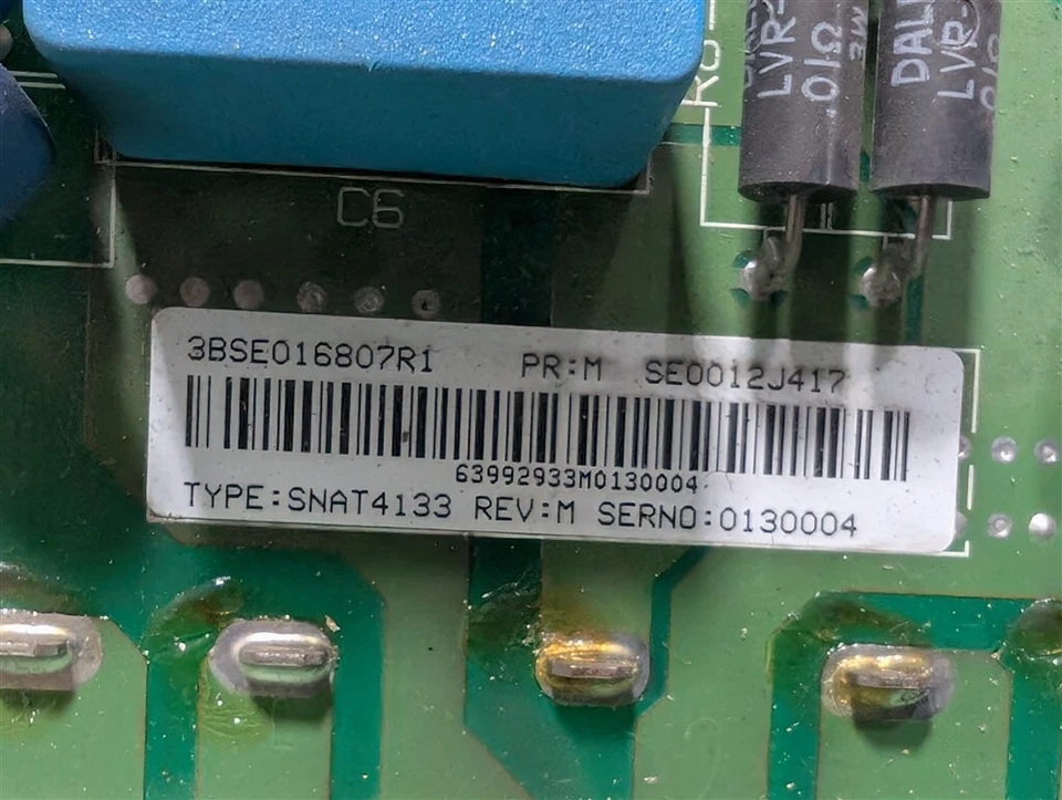 USED ABB SNAT4133 ACH400 Variable Frequency Drive Control Board - Image 2 of 4