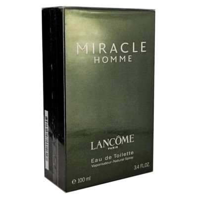 LANCOME Miracle Homme Eau de Toilette 100 ml- Vintage