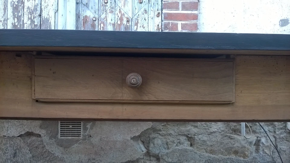 ancienne grande table ferme  - Photo 4/4