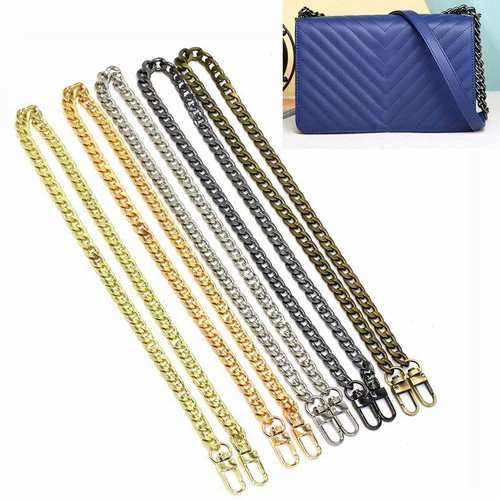 Handtasche Metall Kette Riemen Gold Griff Schulter Crossbody Handtasche Ersatztasche - Bild 2 von 17