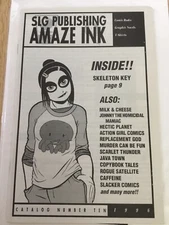 SLG Publishing Slave Labor Graphics 1996 Amaze Ink Catalog Squee Promo JTHM +