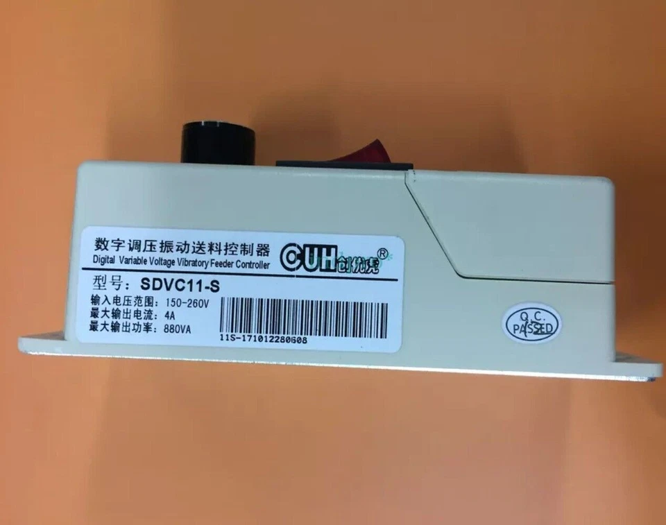 1PCS NEW FOR CUH Vibrating Linear Feeder Controller SDVC11-S 4A 880VA 150-260VAC - Image 2 of 2