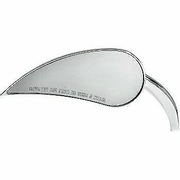 Espejo retrovisor Arlen Ness lado izquierdo cromo rueda III para Harley VENDIDO CADA 0640-0322 Foto 2 de 2