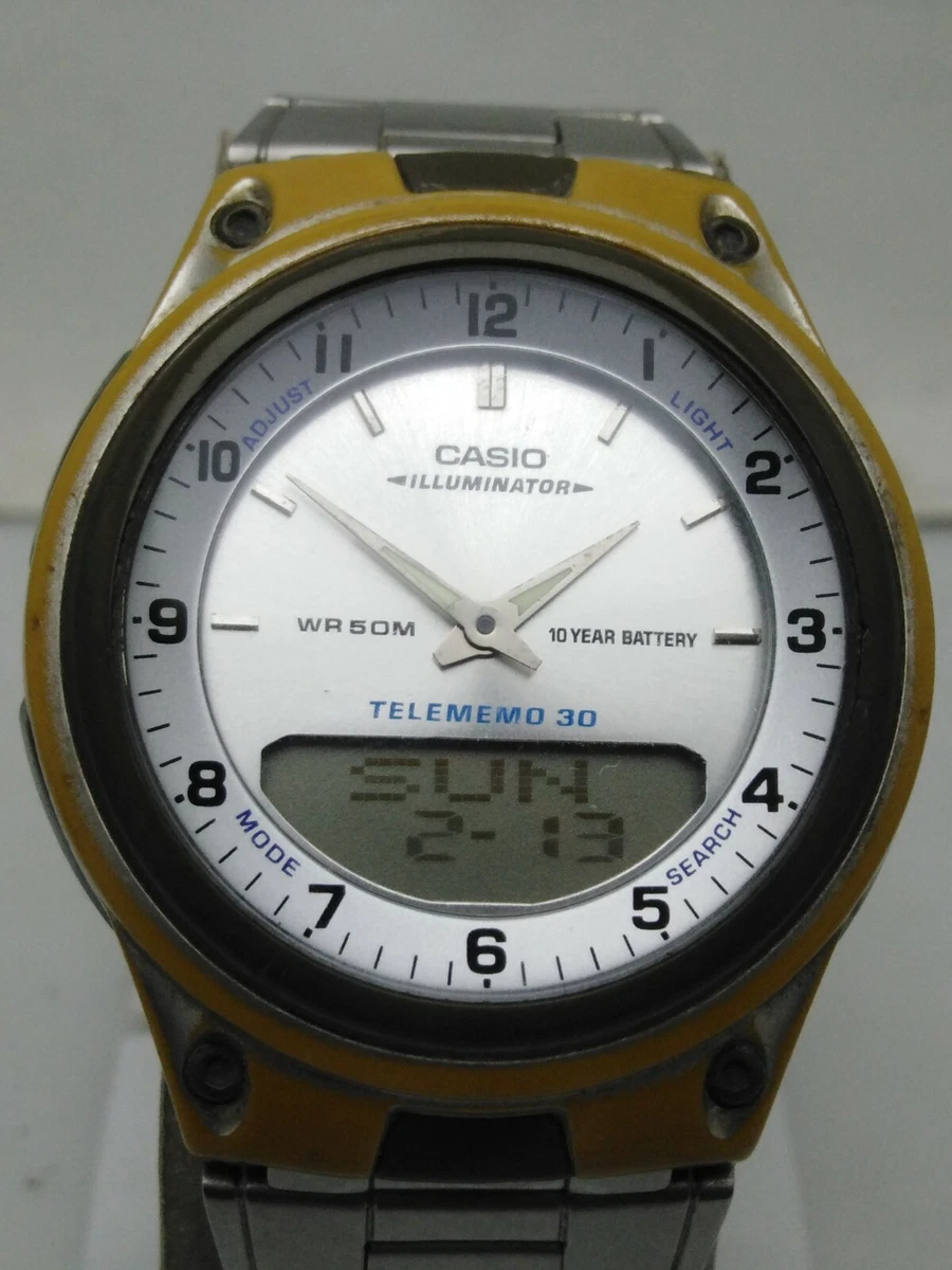Casio watch hotsell telememo 30