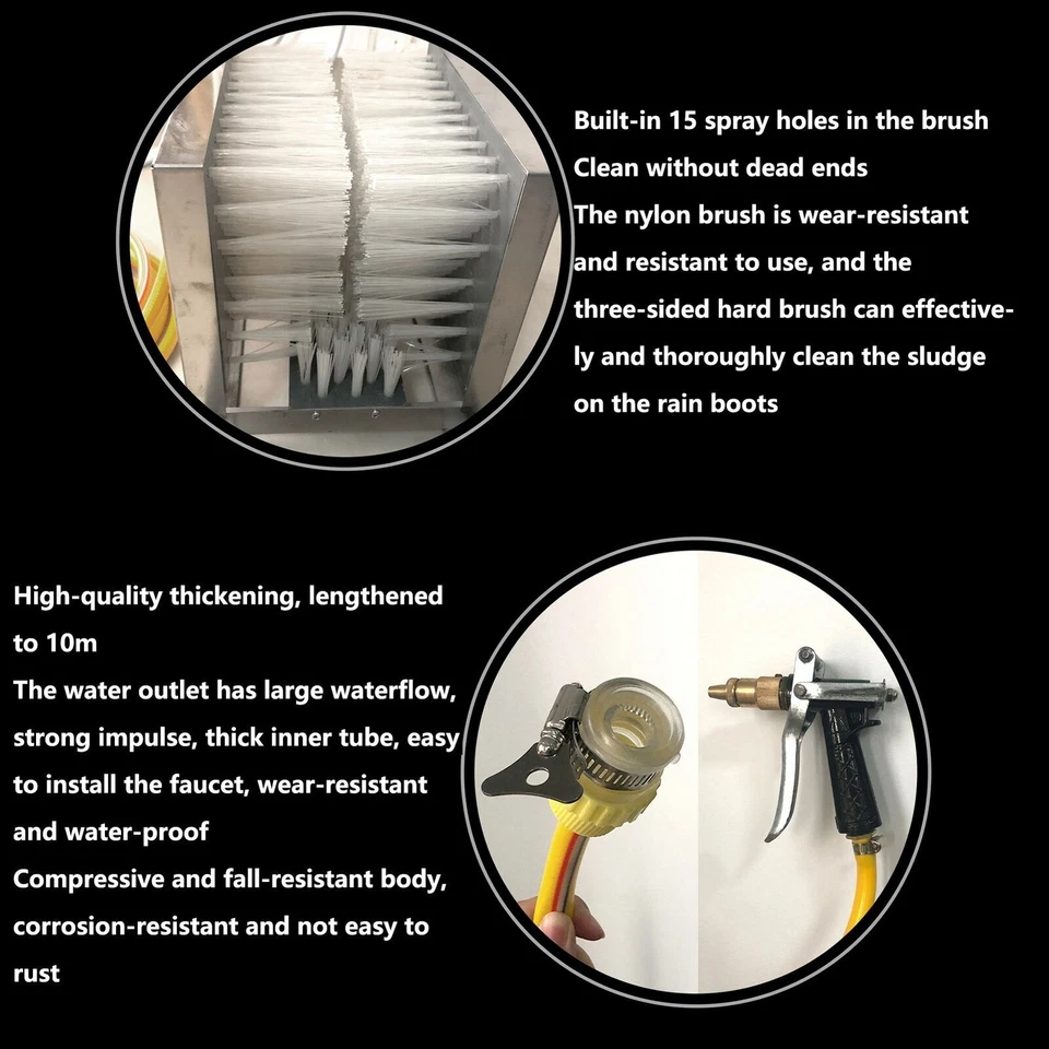 Automatic Boot Shoes Cleaner Washer Boots Cleaning Washing Machine for Farm Use - Image 4 of 4