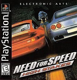 Need for Speed: High Stakes (Sony PlayStation 1, 1999) *COMPLETE*