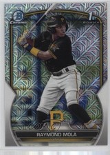 2023 Bowman Chrome Prospects Mega Box Mojo Refractor Raymond Mola #BCP-198 6u5