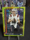 2025 Topps Chrome Drake Maye Lime Green X-Fractor Patriots