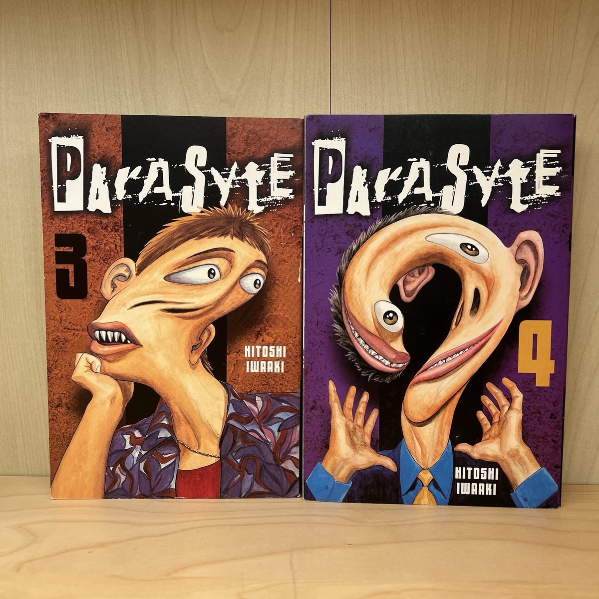 Parasyte Volumes 1-8 English Black & White Manga Kodansha Hitoshi