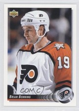 1992-93 Upper Deck Brian Benning #301 0w8