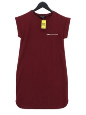New Look Bodycon Midi Dress UK6 in Red