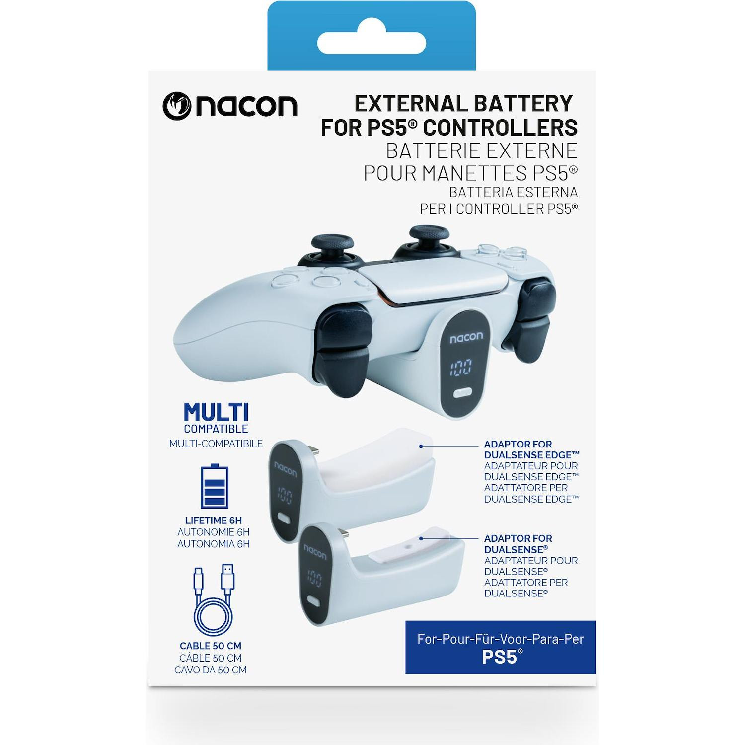 PS5 DSbat Pack (Batteria esterna per Pad)