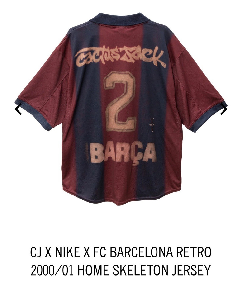 2000-2001 バルセロナ　ナイキ　ホームユニフォーム　正規品 BARCELONA 2000 2001 HOME FOOTBAL SHIRT SOCCER JERSEY NIKE sz